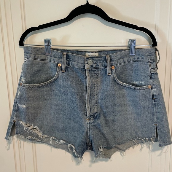 Citizens of Humanity Annabelle Vintage Relaxed Denim Shorts - Picture 5 of 8